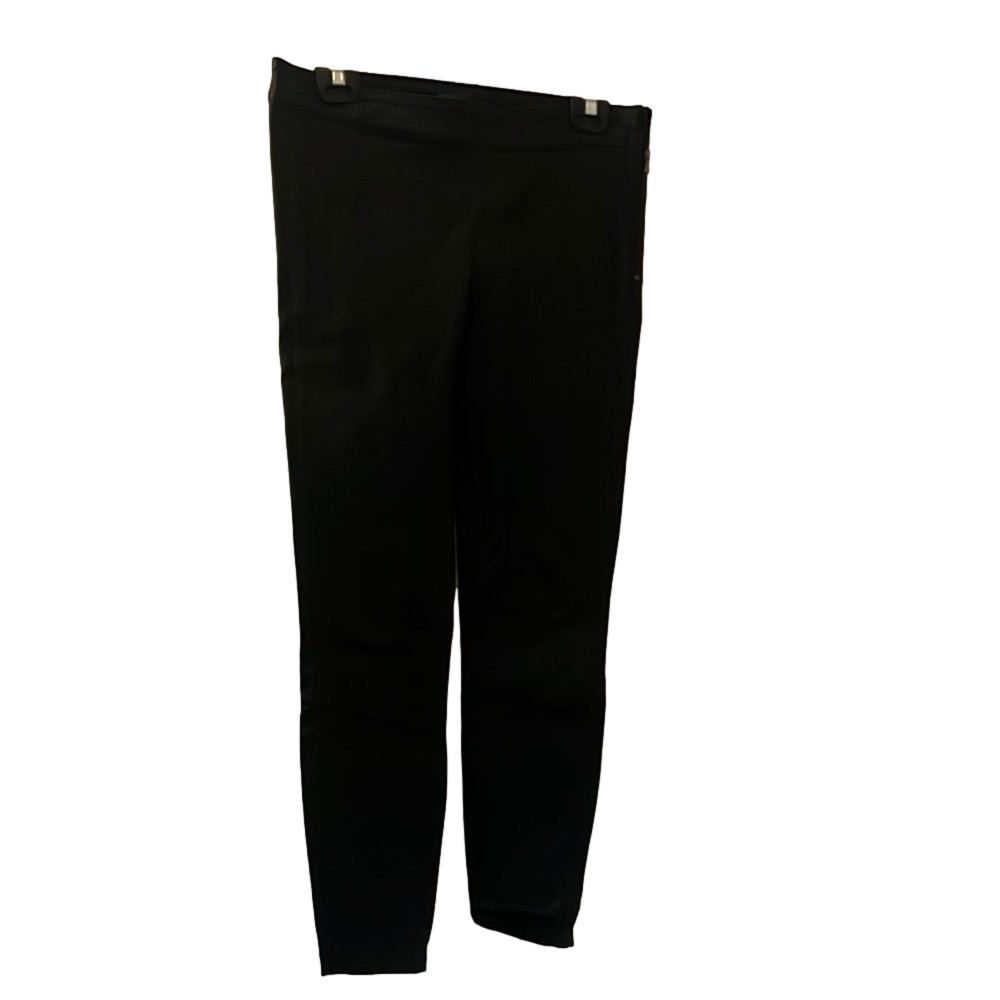 PAIGE Black Straight Leg Pants